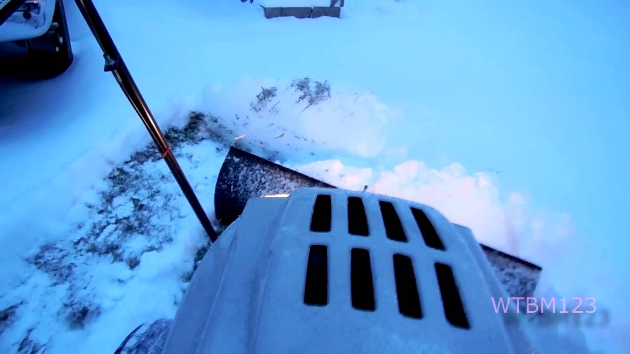 MTD  Plowing Snow Winter Storm Jonas