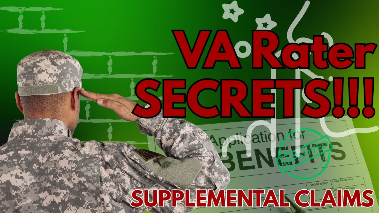 VA Rater Secrets  Top 5 Things They Actually Want in a Supplemental Claim