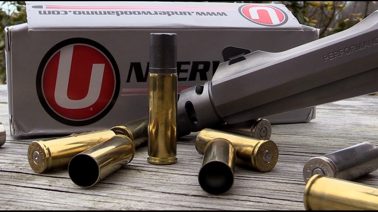 Shooting the 700 grain Underwood Ammo from the 500 S&W revolver