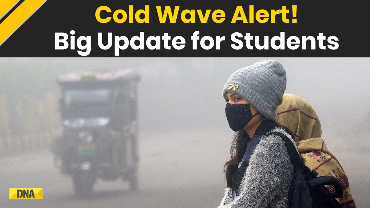 Delhi News: North India Cold Wave Forces School Closures | Big Relief For Students