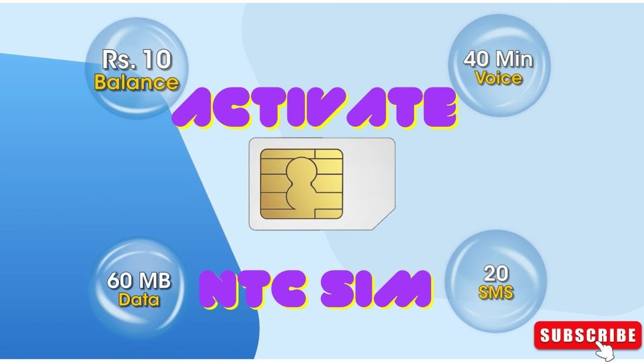 How to Activate NTC SIM Card: Step-by-Step Guide&rdquo; SIM CARD ACTIVATION PROCESS