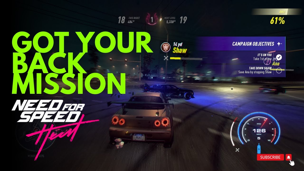 Need For Speed Heat gameplay : Got Your Back Mission