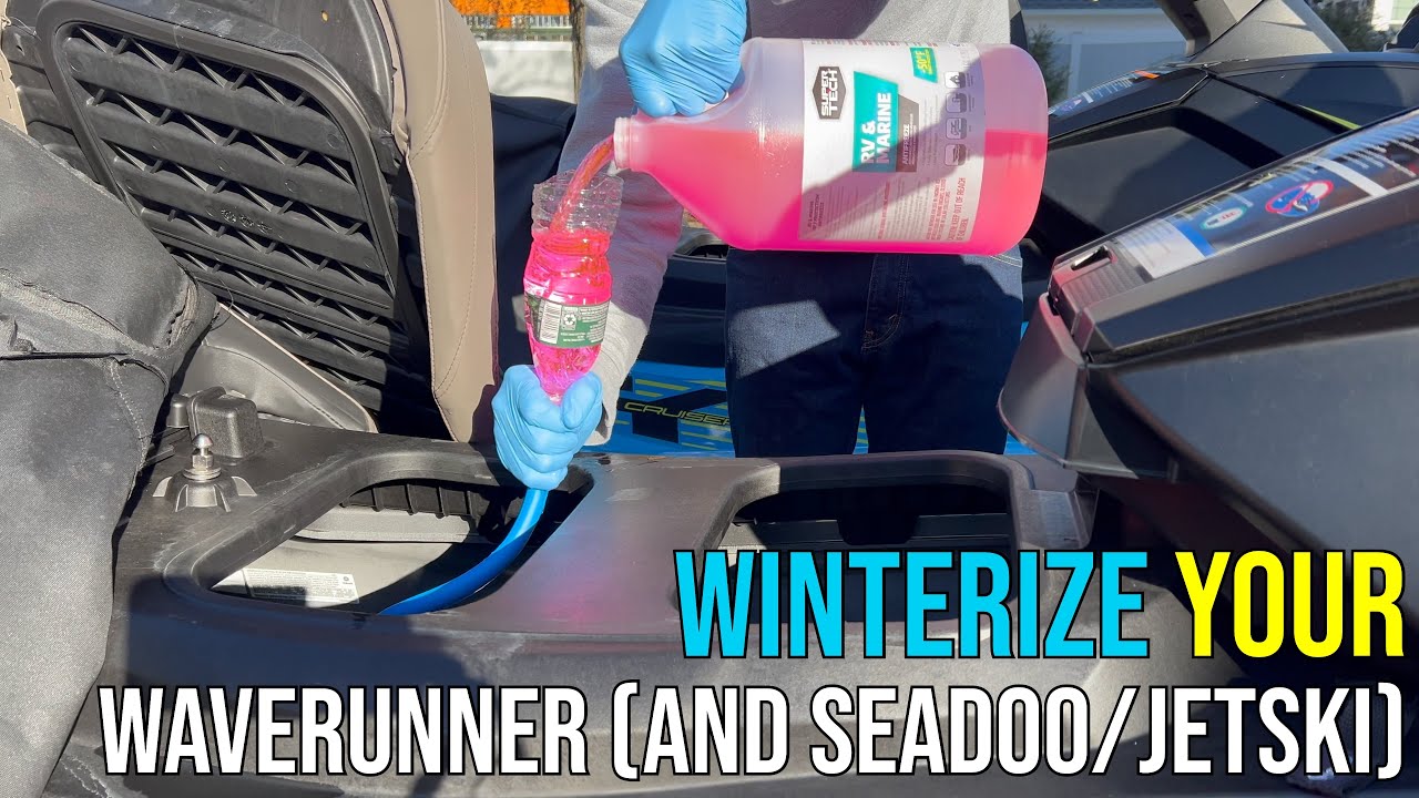 Winterize Your Yamaha WaveRunner (Seadoos & Jet Skis Too) - A Step-by-Step Guide