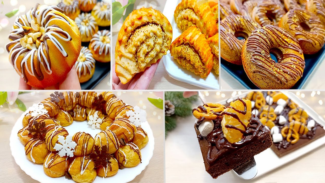🎄❄5 Easy and Delicious Recipes for Your Table! 🍰Holiday Desserts!