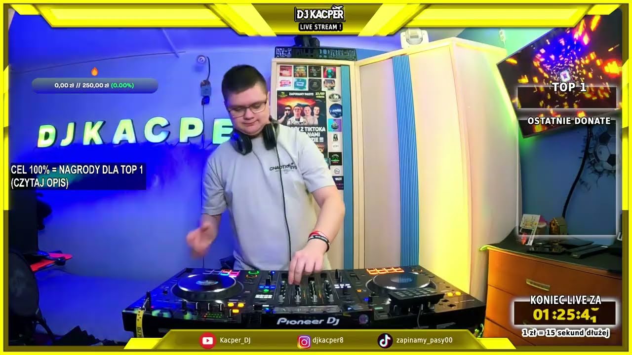 [ZAPIS LIVE!] 🔴DJ KACPER LIVE STREAM - NIEDZIELNY SPONTAN 📆 30.03.2026