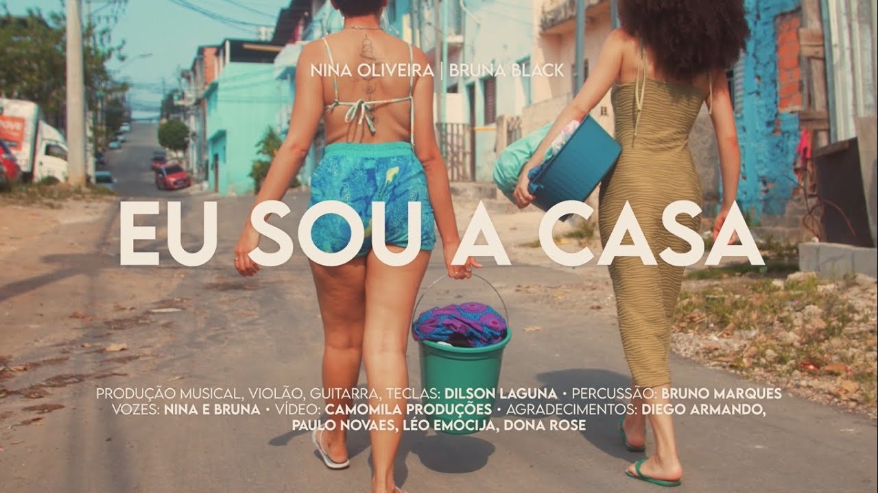 NINA OLIVEIRA & BRUNA BLACK - Eu sou a casa (Visualizer)