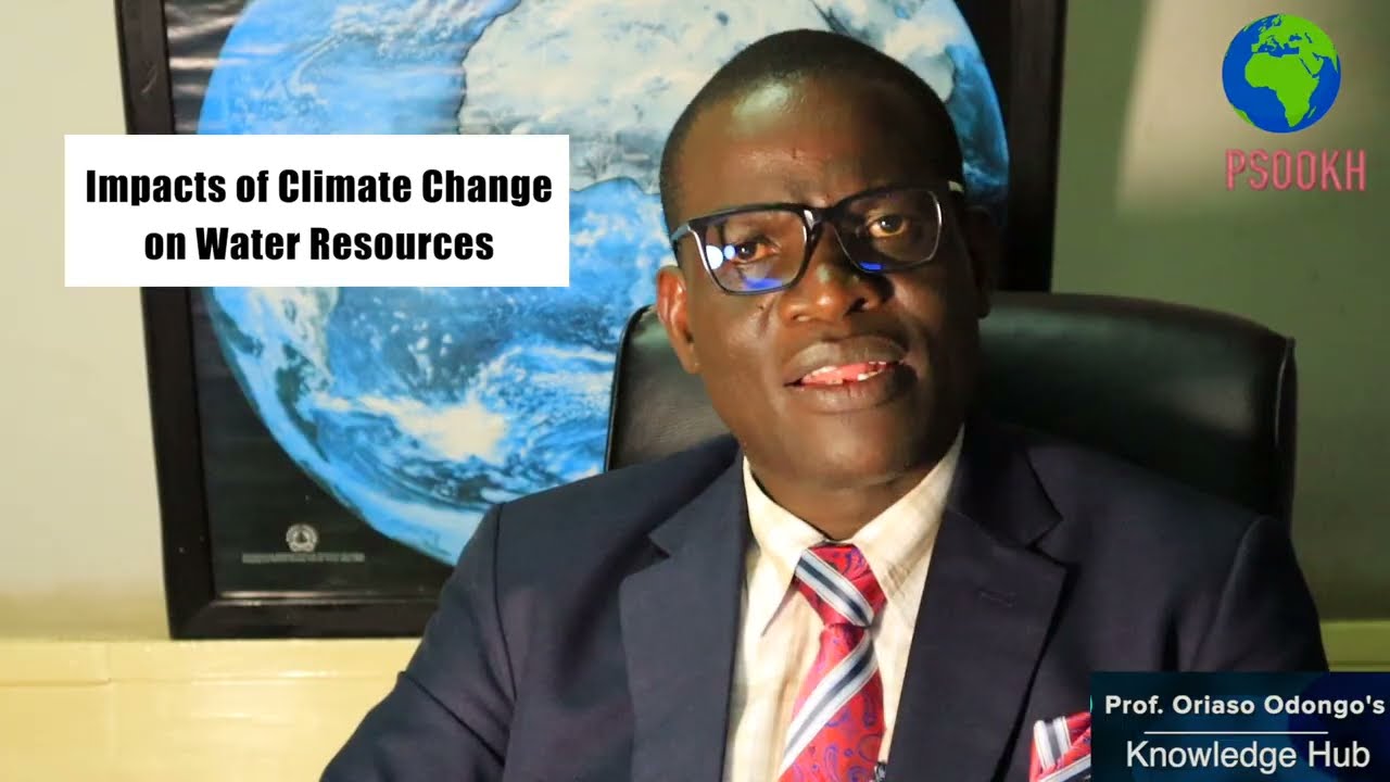 Professor Silas Odongo Oriaso discusses Sustainable Water Resource Use in a Changing Climate