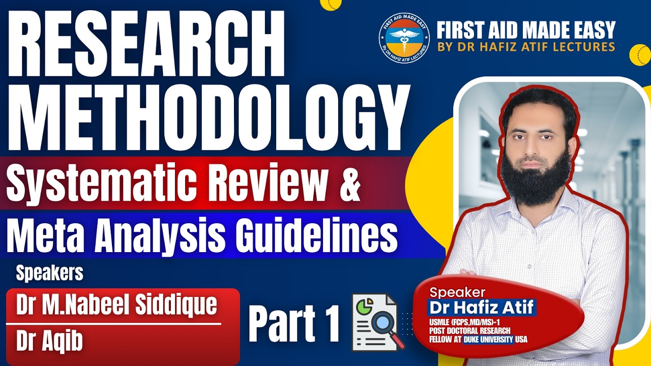RESEARCH METHOLOGY WEBINAR BY DR HAFIZ ATIF \FAME PLATEFORM