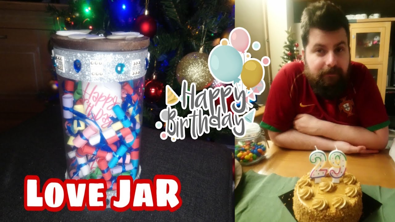 Love Jar Gift Idea| My Husband's Birthday| Unexpected Video Greetings #diygift #filipinaportuguese