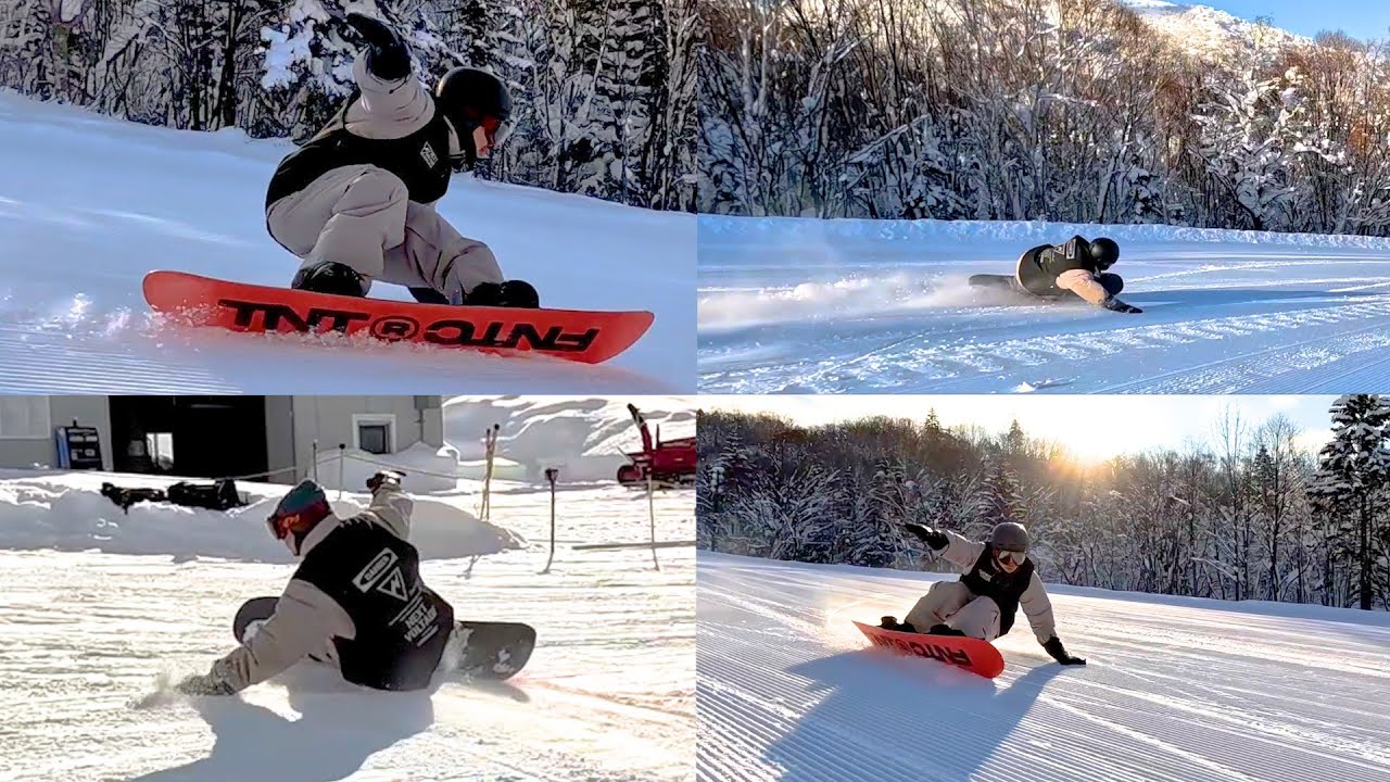 Japan snowboarding [SENSEI January, KIRORO Resort in HOKKAIDO ]スノボー先生⚡️2023年1月7日キロロ 北海道