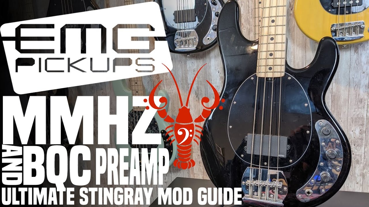 Предусилитель EMG MMHZ и BQC в сабвуфере Ray4 — руководство по модификации ULTIMATE Stingray (SUB...