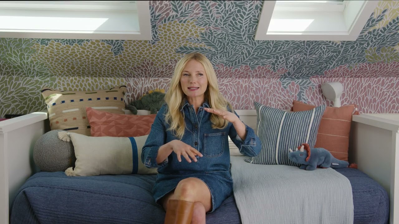 Children's Room Makeover with VELUX Skylights by Emily Henderson