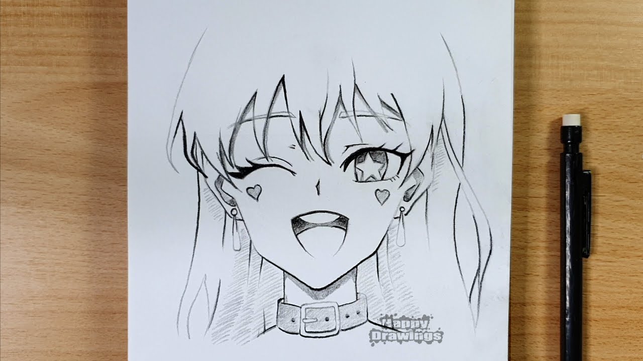 How to Draw an Anime Girl Step by Step | Beginner Drawing Tutorial