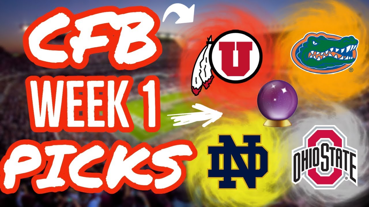 College Football *Week 1* Picks & Predictions || 2022