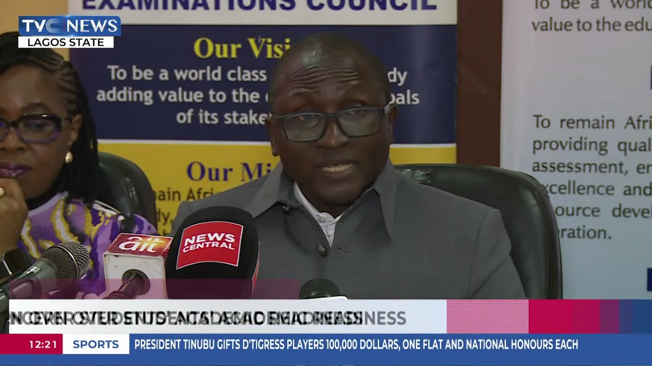 WAEC Releases West African Senior School Certificate Examination Results
