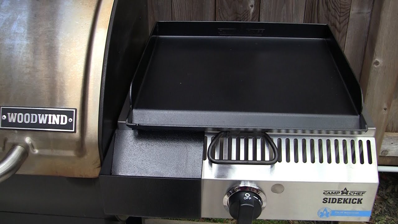 Introducing the new Camp Chef Sidekick with accessories and new charwood pellets.