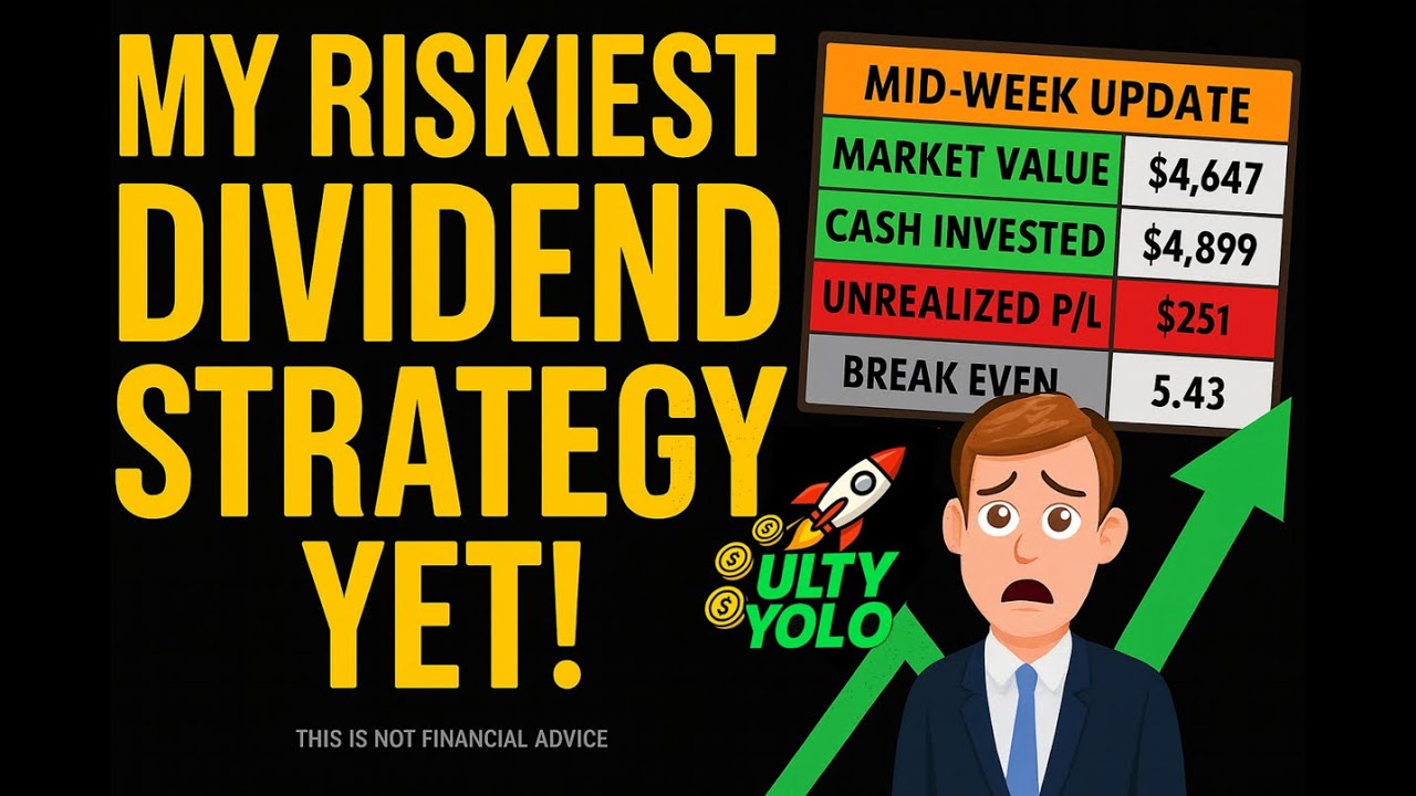 Did ULTY Just Break the Dividend Math? | $0.0926 Payout + My Risky Margin Plan 🚀