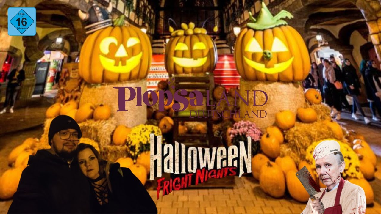 Plopsaland Deutschland Halloween Fright Nights 2025 - Neue Shows, neue Scarzones und Mazes - FSK16
