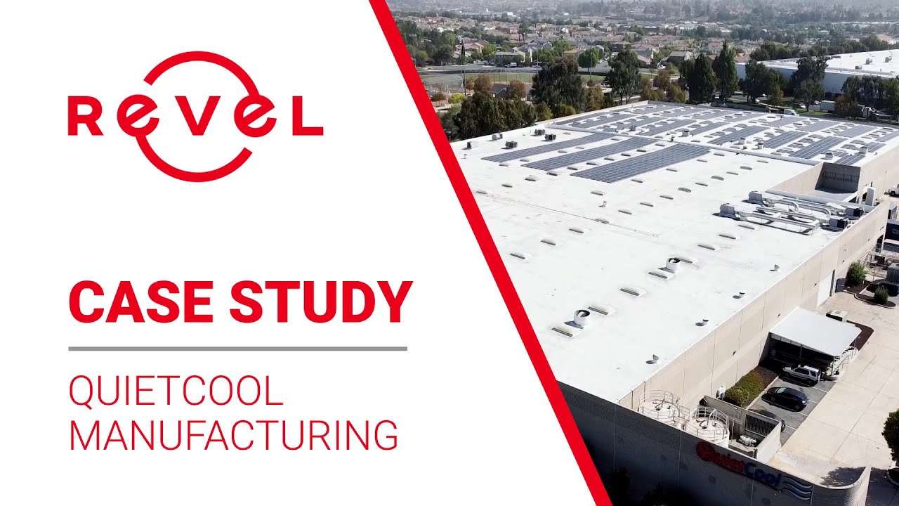 Rooftop Commercial Solar Case Study - QuietCool Manufacturing