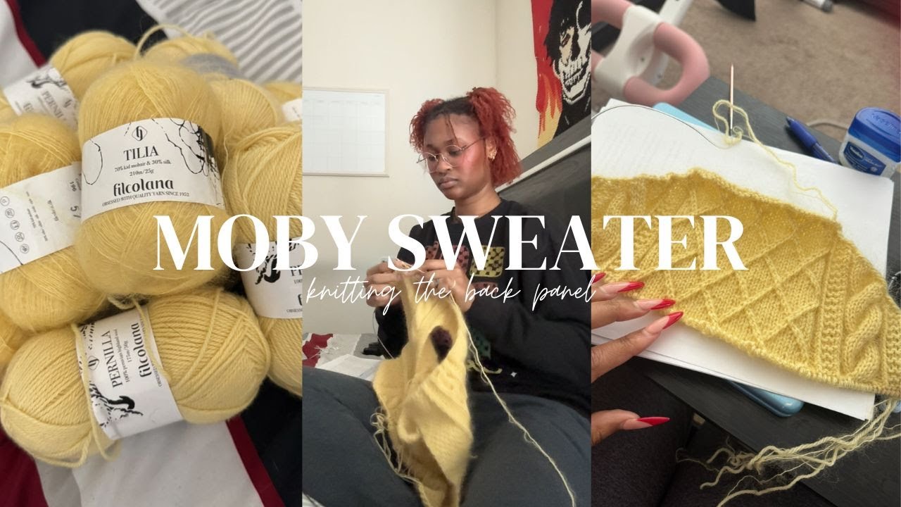 starting to knit the moby sweater and i'm already confused