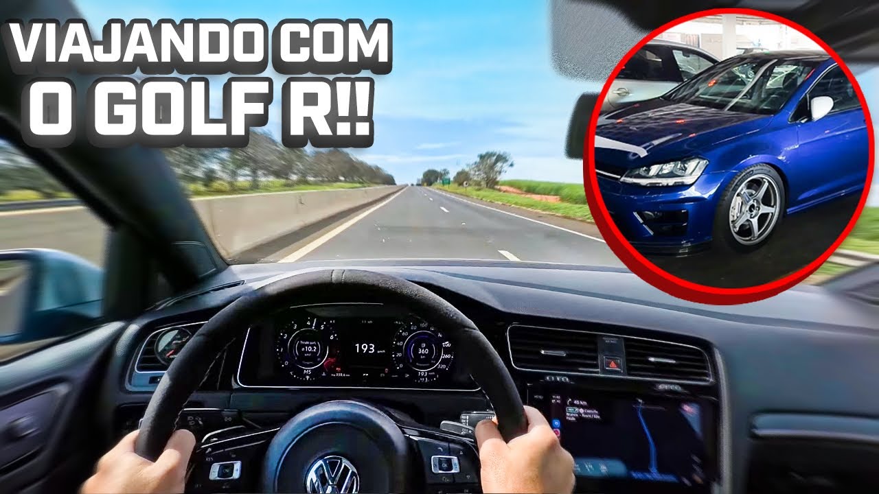 1° ROLE COM O GOLF R 4x4 DE 700CV!!