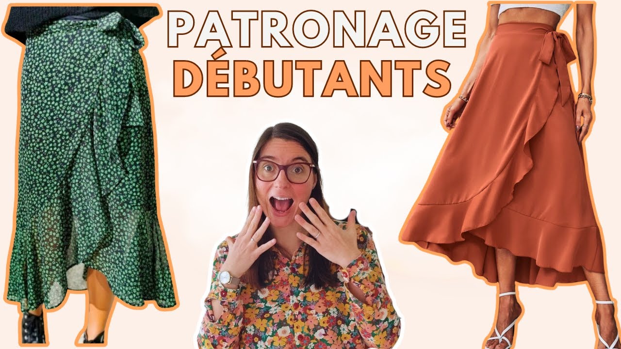 📏✂️ Comment créer le patron d'une jupe portefeuille ?