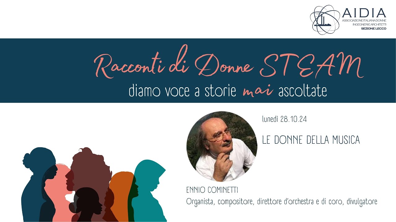 Le donne della musica. Ennio Cominetti