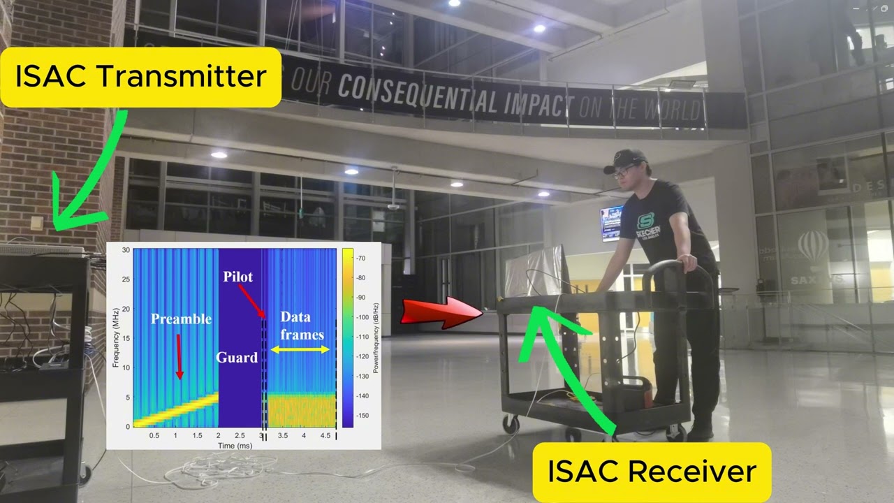 Integrated Sensing and Communication (ISAC) Demo