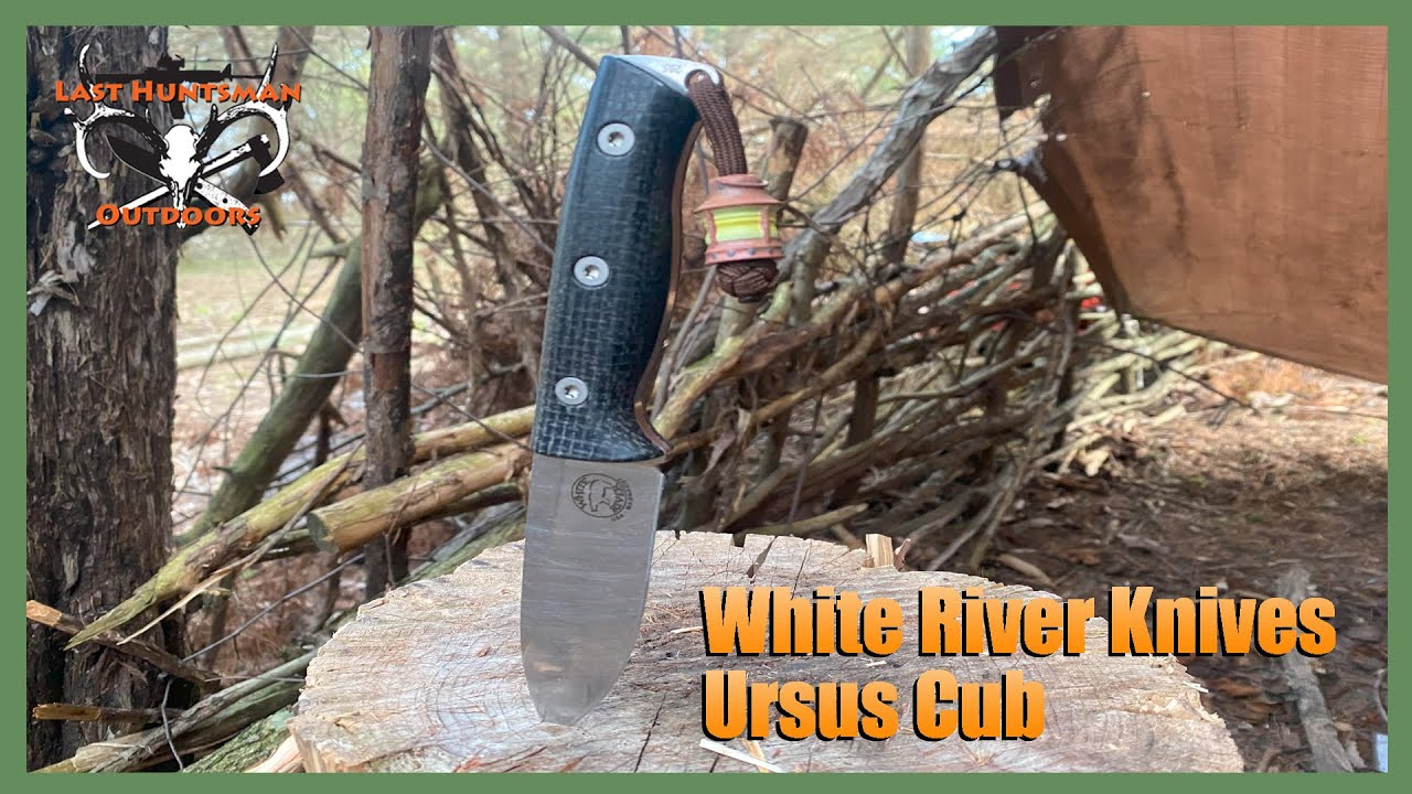 Ножи White River Ursus Cub с фиксированным клинком для повседневного ношения (EDC)