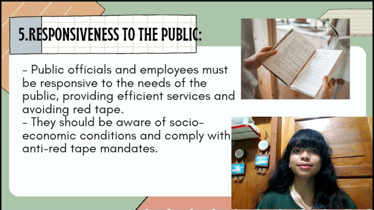 Professional Ethics] Code of Conduct for Public Officials and Employees (RA 6713)EDUC 106