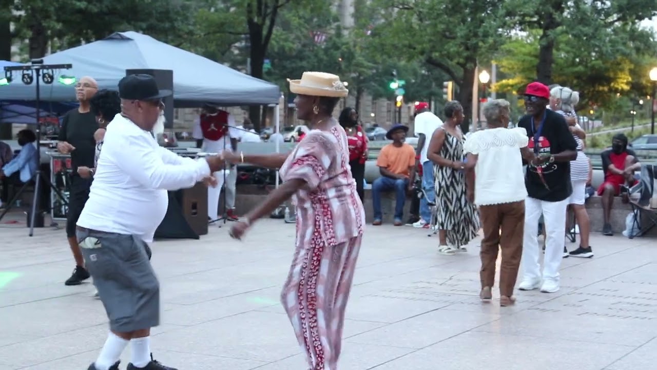 Freedom Plaza Dancing Under The Stars   8/30/23   Pt 3