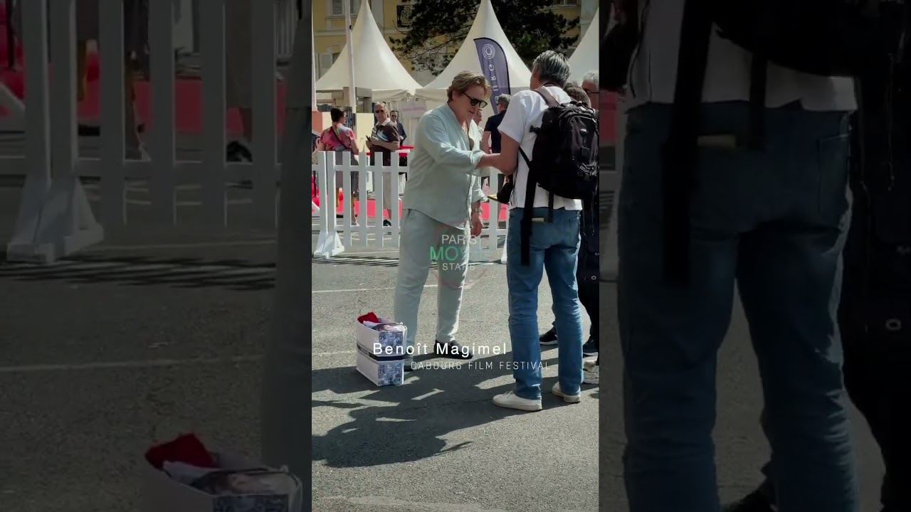 Beno&icirc;t Magimel  D&eacute;part Cabourg Film Festival 2025