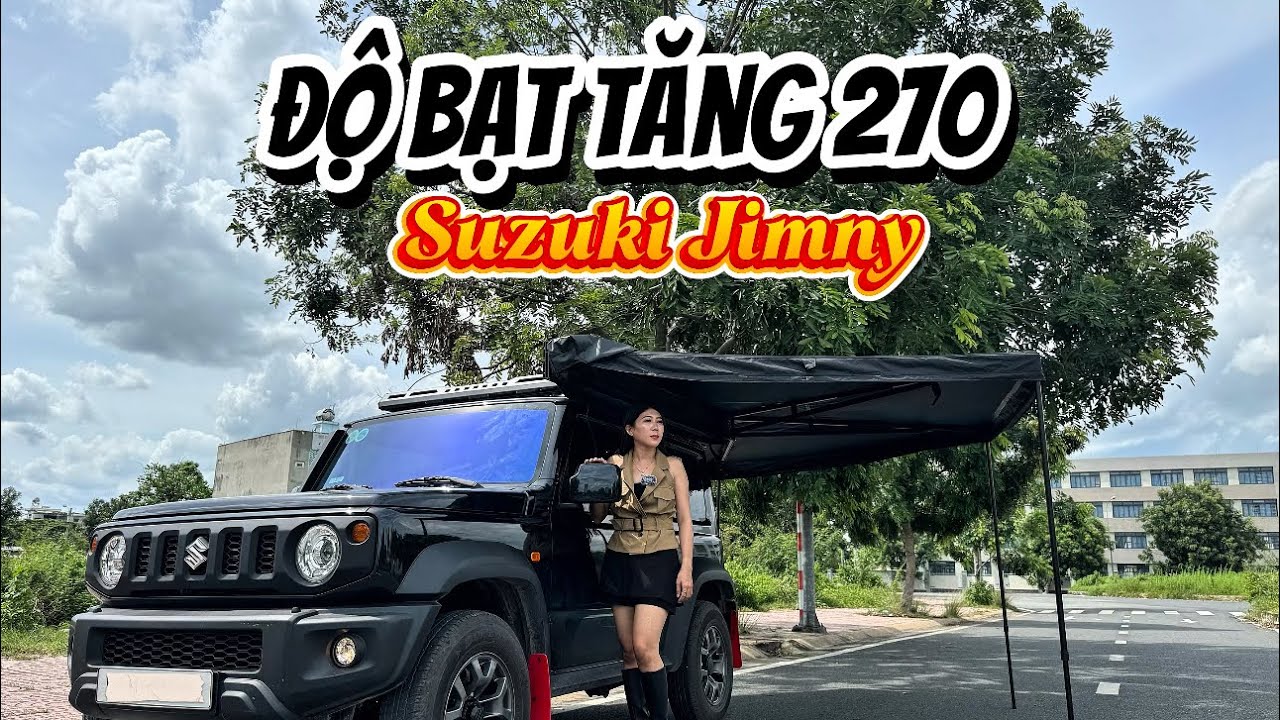 Độ Bạt Tăng 270 cho Suzuki Jimny - Hướng Dẫn Lắp Đặt Tăng 270 cho Xe Hơi #bạttăng270 #tăng270