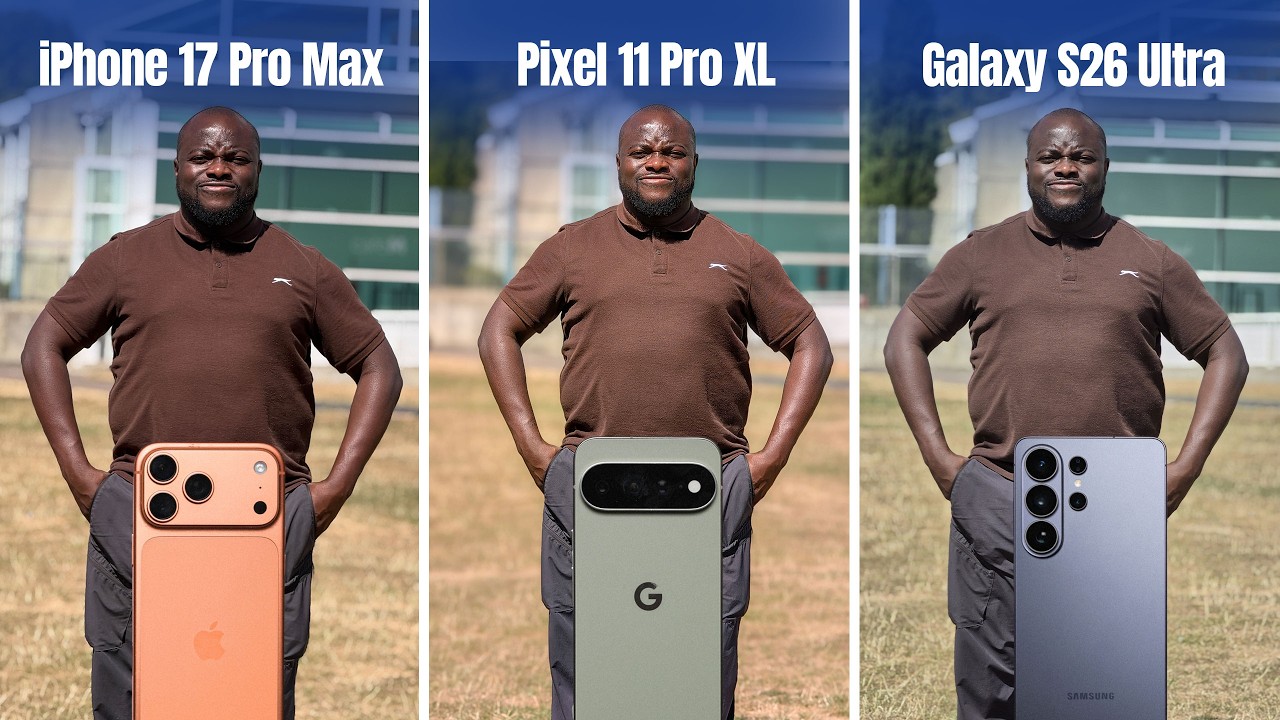 Тест камер: Pixel 11 Pro XL против S26 Ultra против iPhone 17 Pro Max