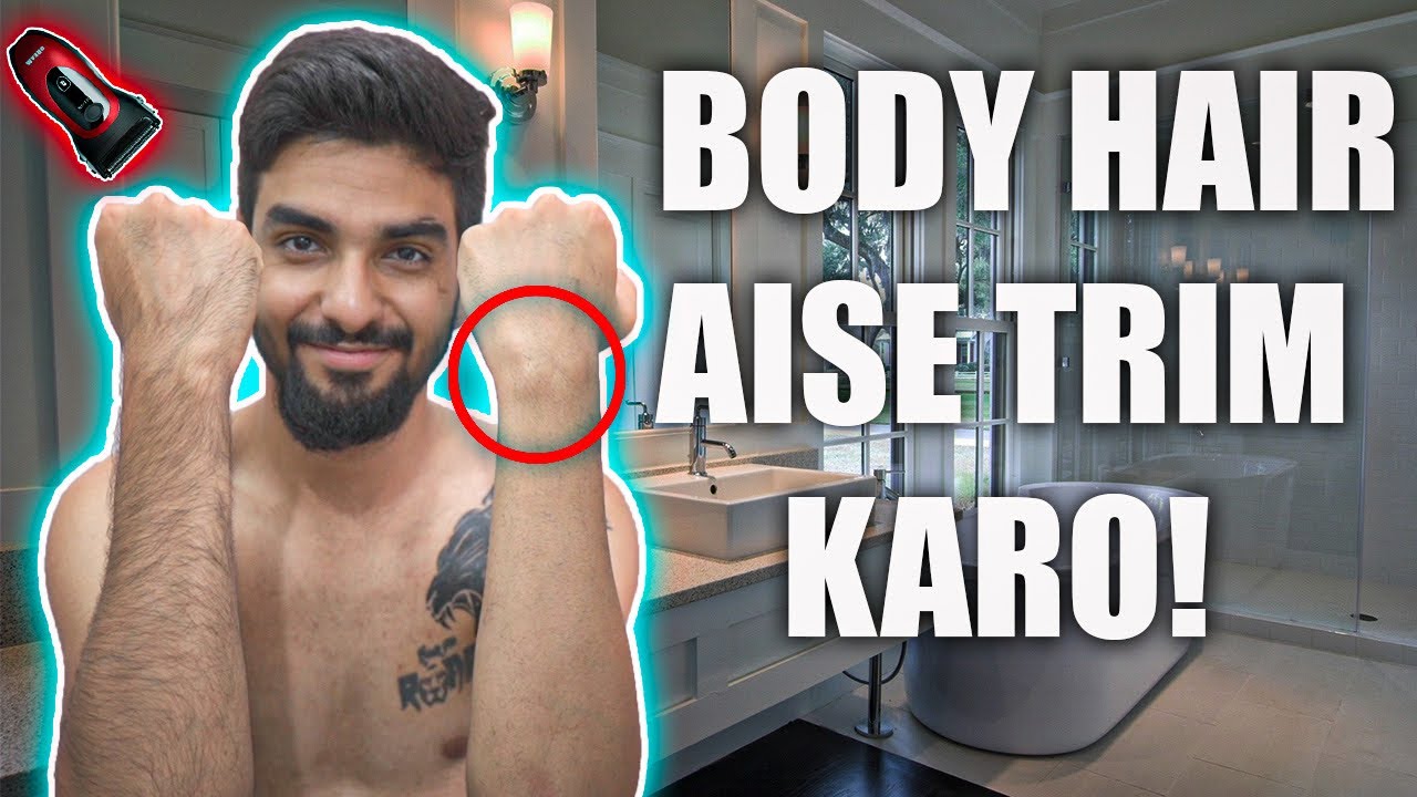 #QUARANTINE mein GHAR bethe Unwanted BODY HAIR aise nikaalo!Remove body hair at home! Lakshay Thakur