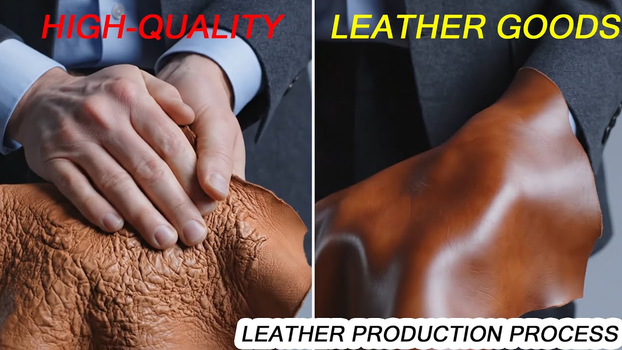 The Shocking Truth Behind Real Leather Never Look at It Same Way Again | Perfect production line