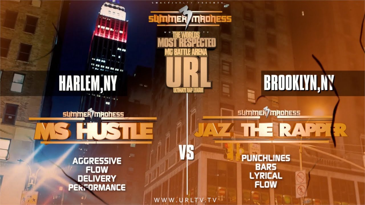 SMACK/ URL PRESENTS MS HUSTLE VS JAZ THE RAPPER | URLTV