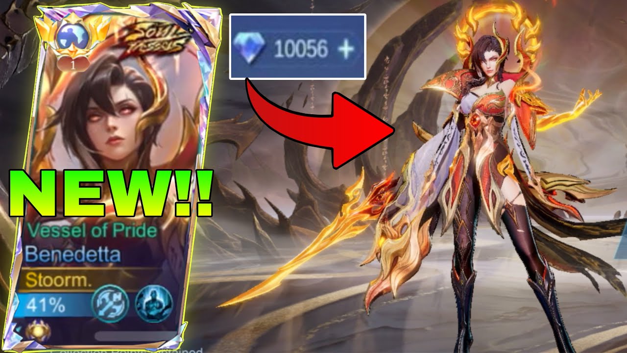 Наконец-то появился скин Benedetta &laquo;Vessel of Pride&raquo;!😱 Анонс Diamond Spent! (Стоит ли покупать?)