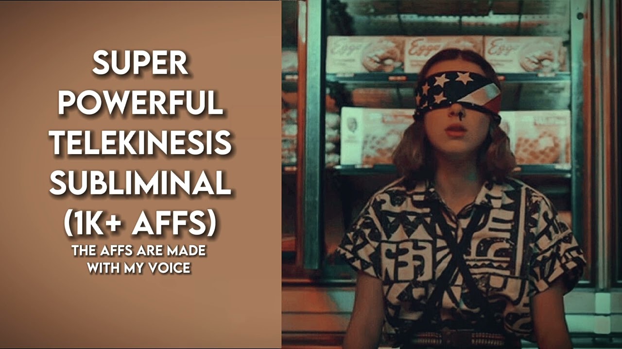Super Powerful Telekinesis Subliminal (1k+ Affs with my voice)