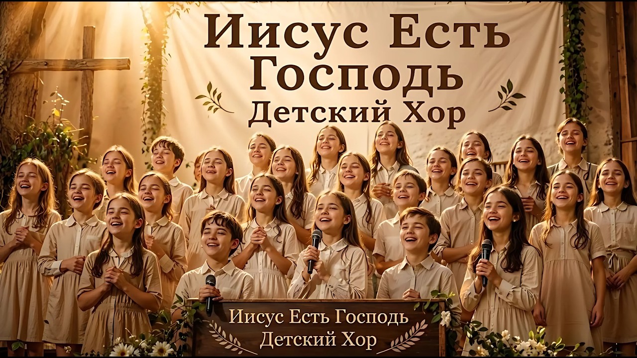 ❤️*ИИСУС ЕСТЬ ГОСПОДЬ*💛~ *ДЕТСКИЙ ХОР*😘(*АМИНЬ*)🥰#иисус #бог #господь #божья #god #иешуа