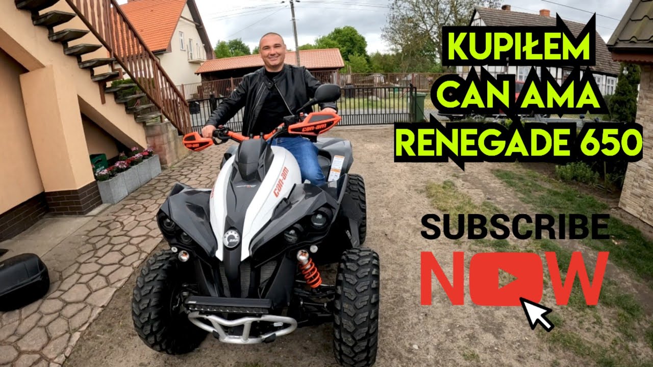 Kupiłem Can Ama Renegade 650