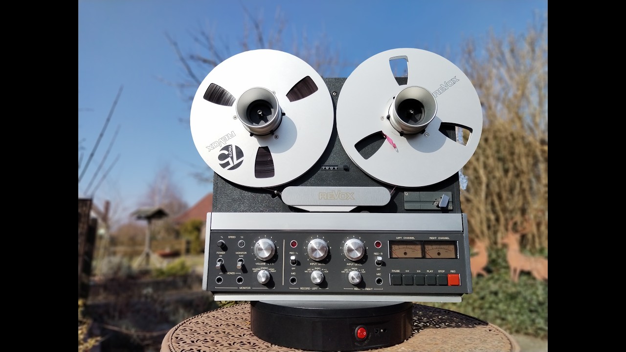 Revox B77 MKI, 2 Track. Extrem seltene SLS mit AUTO Funktion! Reparatur und  Umbau auf Normal-Speed.