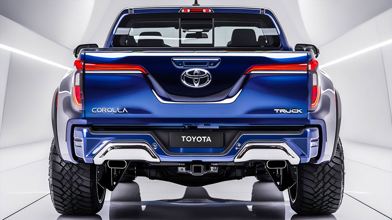 Toyota Unleashes a STUNNING New Corolla Pickup Truck Design