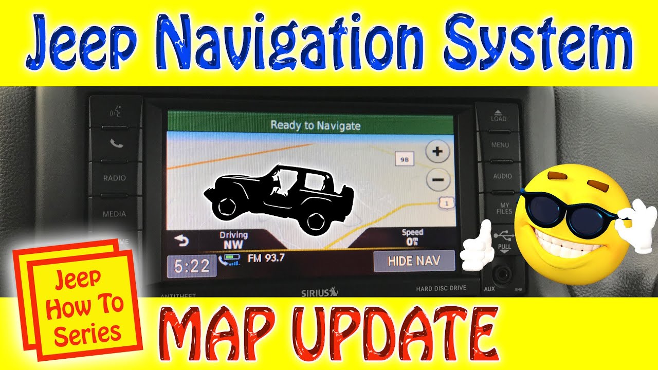 Как обновить навигационную систему Jeep