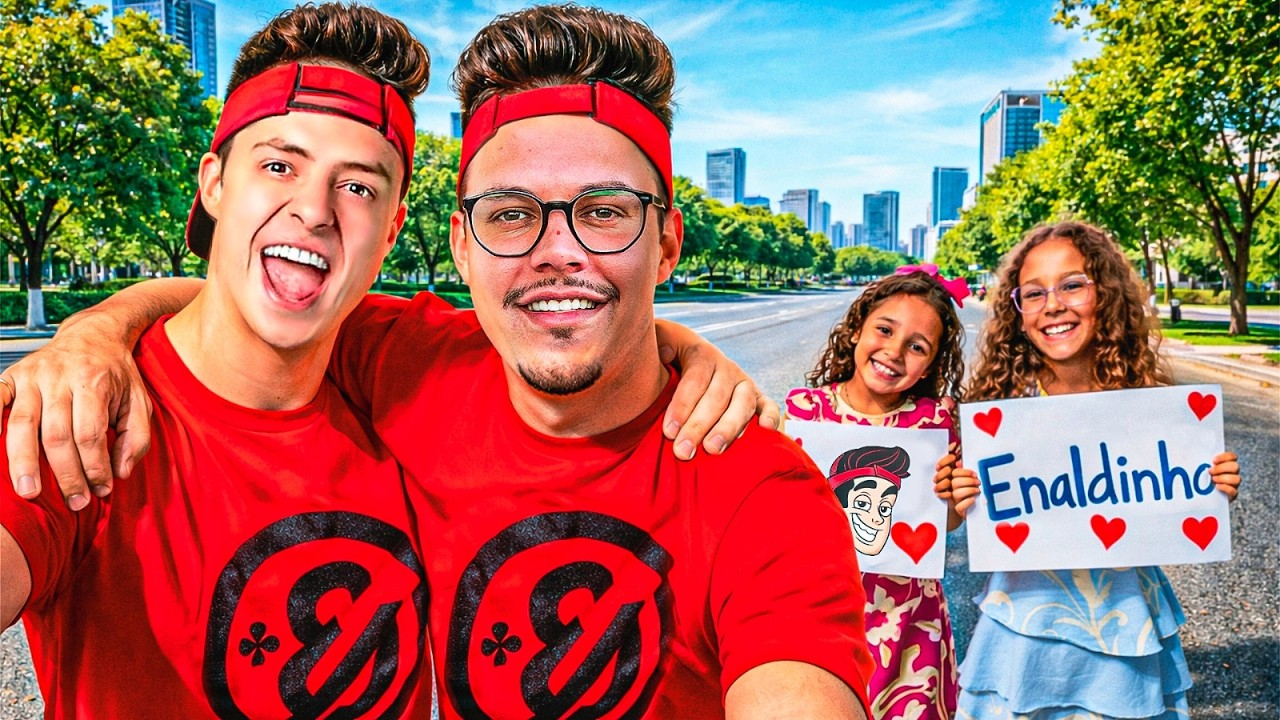 VIREI O ENALDINHO POR UM DIA E SUAS FÃS ME TROLARAM