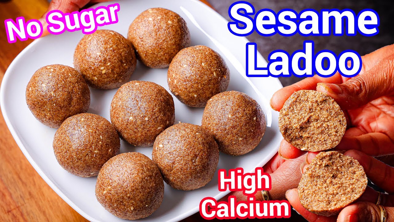 Til Ladoo - Ellu Unde | Sesame Peanut Ladoo | Healthy Protein & Energy Dessert Snack 10 Minutes