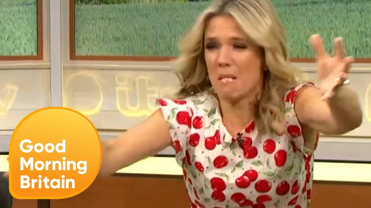 David and Arg's Chickens Don't Take Kindly to Charlotte! | Good Morning Britain