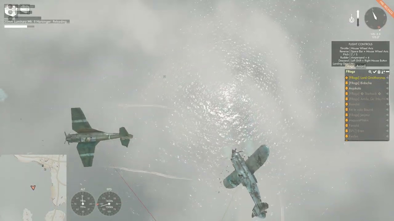 Foxhole dogfight 2v2