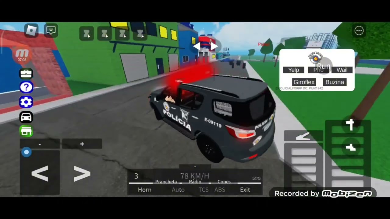 Jogando Roblox no mapa drive Brasil e é um jogo muito bom, amanhã terá vídeo as 9:30