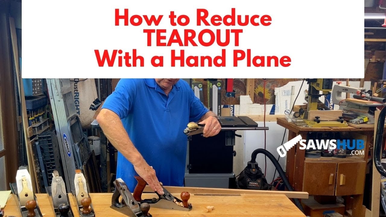 TWO Simple Tricks to Reduce Tearout When Using a Hand Plane